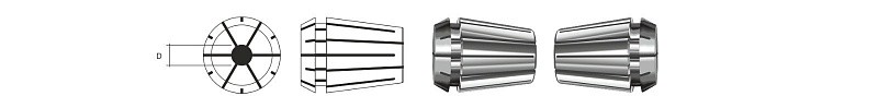 Цанга ER25-4